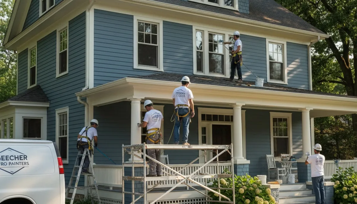 Professional painting services in Oak Park, IL for interior and exterior home improvement