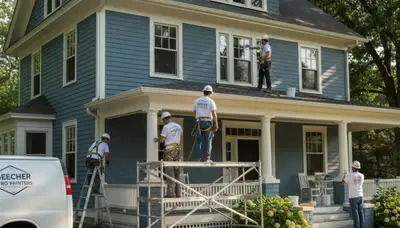 Professional painting services in Oak Park, IL for interior and exterior home improvement