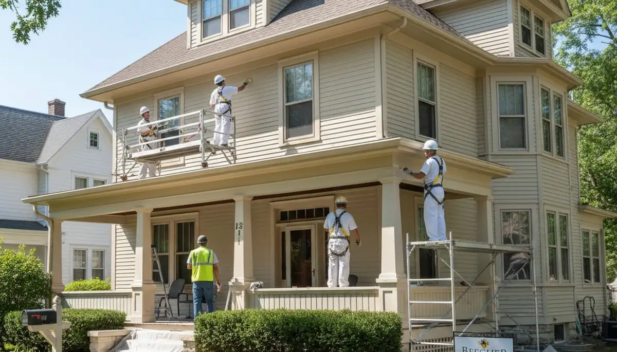 Painting contractor in Oak Park, IL providing interior and exterior home painting services