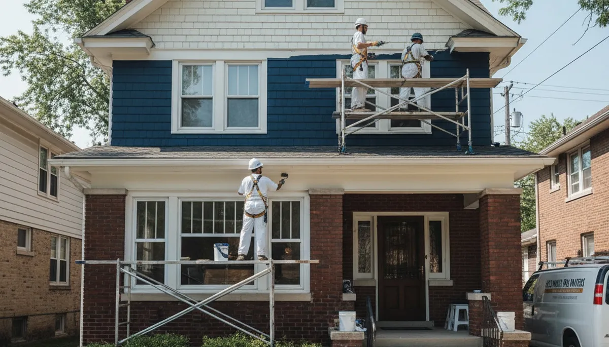 Oak Park, IL painting company providing professional interior and exterior painting services