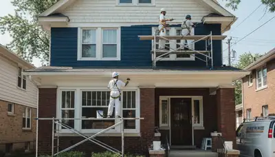 Oak Park, IL painting company providing professional interior and exterior painting services