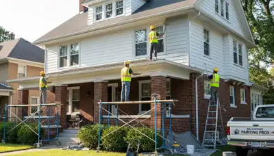 Painting contractor serving Oak Park, IL for interior and exterior house painting services