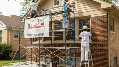 Oak Park, IL painting contractor providing professional interior and exterior house painting services