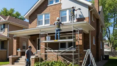 Painting services in Oak Park, IL for residential and commercial interiors and exteriors