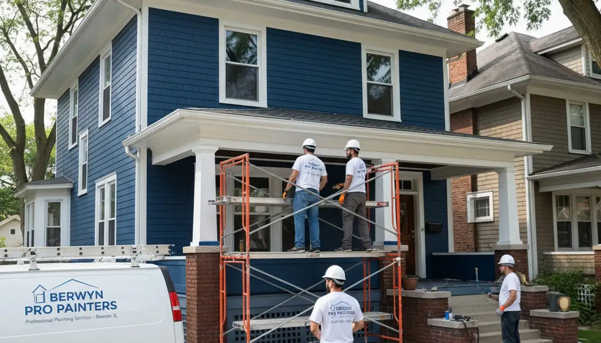 Oak Park, IL painters providing professional interior and exterior painting services