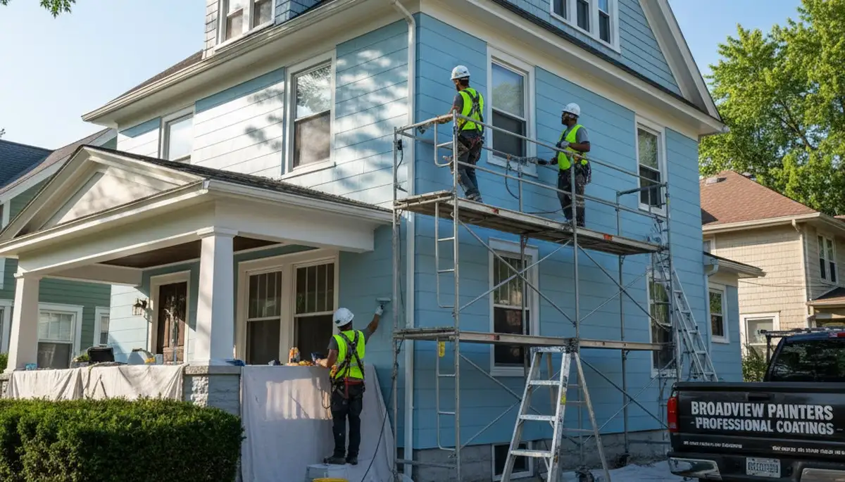 Painting contractor serving Oak Park, IL for interior and exterior home painting services