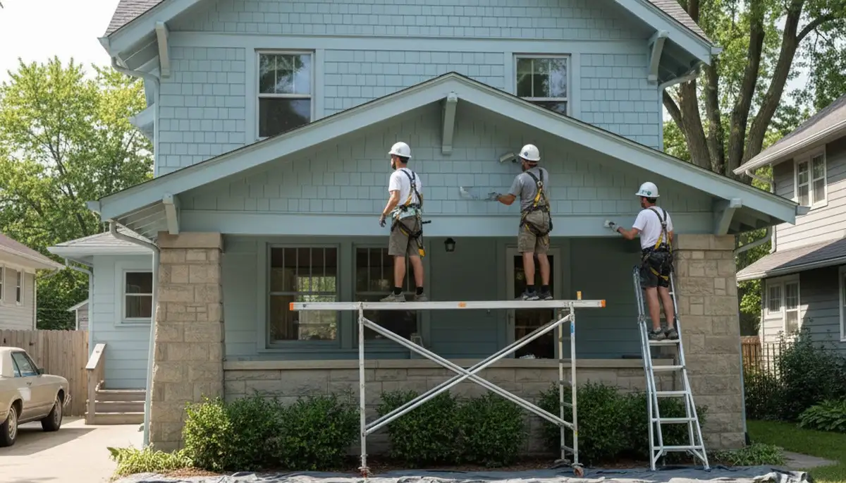 Professional painters providing interior and exterior painting services in Oak Park, IL