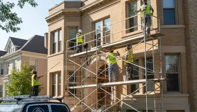 Oak Park, IL painting contractor providing professional residential and commercial painting services