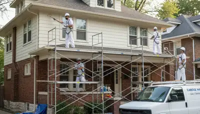 Professional painters serving Oak Park, IL with interior and exterior painting services