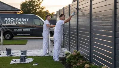 Fence painting in Oak Park, IL by Oak Park Paint Pros for durable, weather-resistant curb appeal