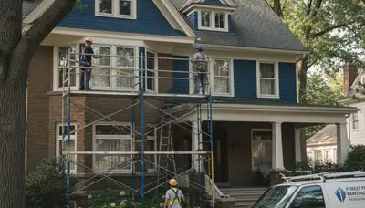 Painting contractor logo for Oak Park, IL by Oak Park Painters IL