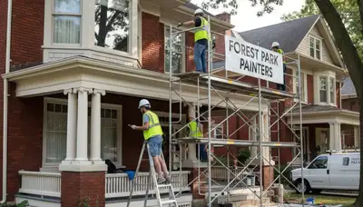 Oak Park, IL painting contractors providing professional interior and exterior house painting services