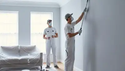 Interior house painting in Oak Park, IL by Oak Park Paint Pros for a clean, climate-ready finish