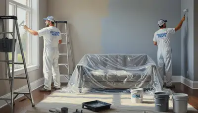 Interior house painting in Oak Park, IL by Oak Park Paint Pros for clean, durable room finishes