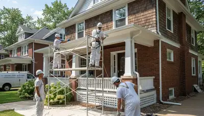 Professional painters serving Oak Park, IL for interior and exterior residential painting services