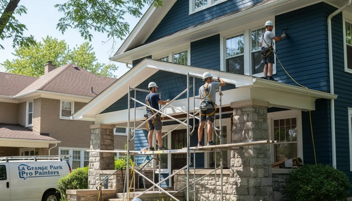Painting contractors serving Oak Park, IL providing professional interior and exterior house painting services