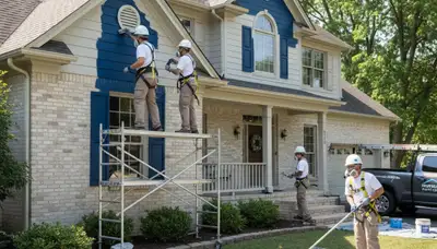 Oak Park, IL painting contractor delivering professional interior and exterior house painting services