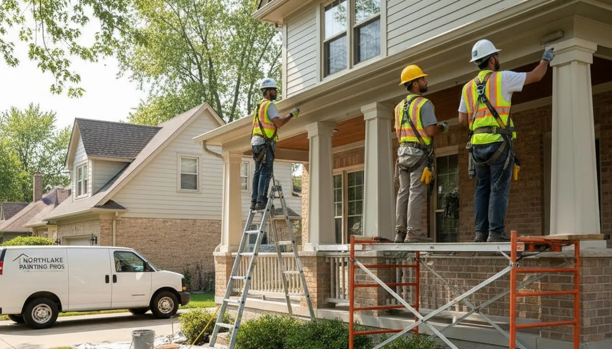 Painting contractor serving Oak Park, IL for interior and exterior home painting projects