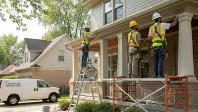 Painting contractor serving Oak Park, IL for interior and exterior home painting projects