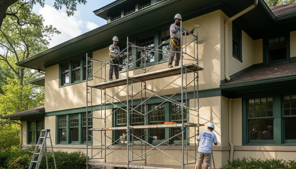 Oak Park, IL painting contractor providing interior and exterior house painting services