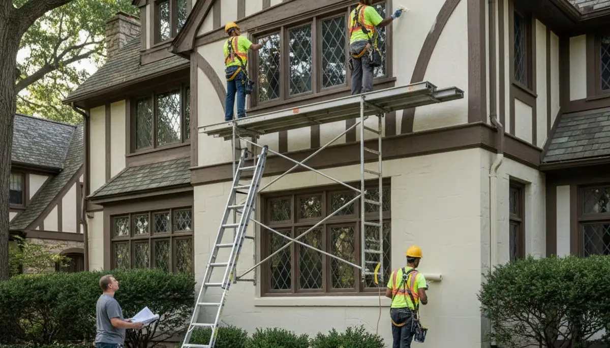 Oak Park, IL painting contractor providing interior and exterior house painting services
