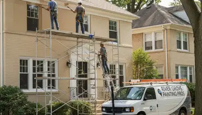 Professional painting services in Oak Park, IL for residential and commercial properties