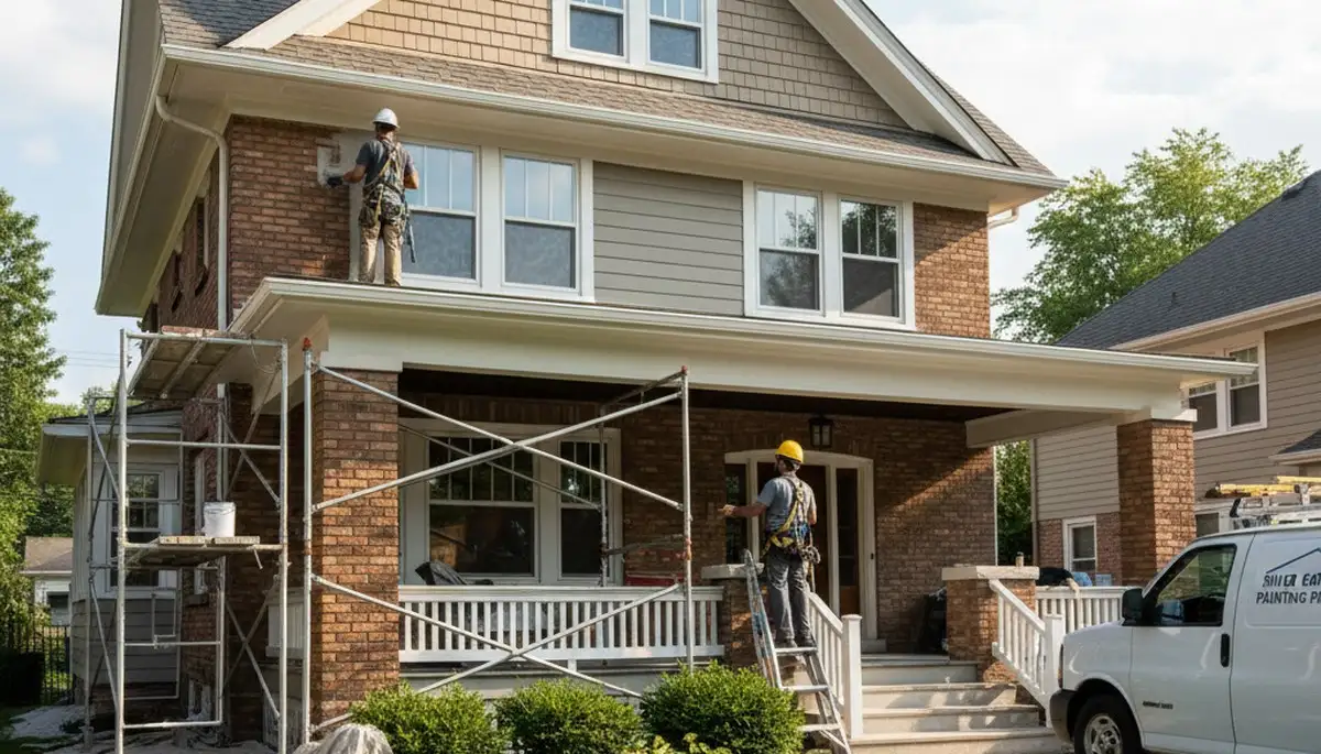 Professional painters serving Oak Park, IL, with interior and exterior painting services