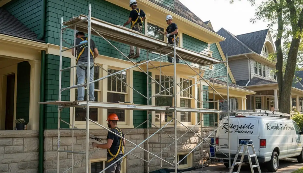 Oak Park, IL painting contractors providing interior and exterior house painting services